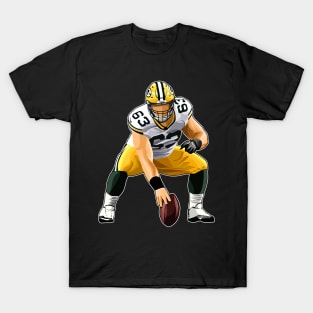 Corey Linsley #63 In Action T-Shirt